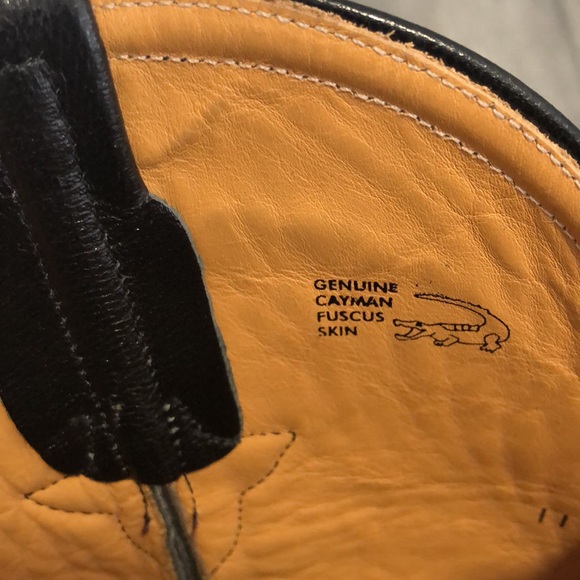 Ferrini Alligator Boots Size 12 - Picture 7 of 8